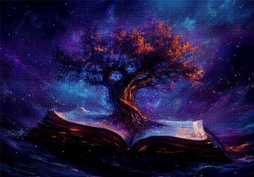 Puzzle 500 Teile Landschaft Puzzle Erwachsene Anspruchsvol Impossible Rätsel Baum 52x38cm Diy Kit Classic Holz jigsaw für Erwachsene und Kinder ab 14 Jahren, Auch Als Geschenke für Frauen Männer C-946 Puzzle 500 Teile Landschaft Puzzle Erwachsene Anspruchsvol Impossible Rätsel Baum 52x38cm Diy Kit Classic Holz jigsaw für Erwachsene und Kinder ab 14 Jahren, Auch Als Geschenke für Frauen Männer C-946 von Jaalinng