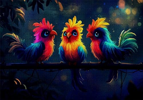 Puzzle 500 Teile Niedlich Puzzle Erwachsene Anspruchsvol Impossible Rätsel Huhn 52x38cm DIY Classic Holz Jigsaw für Erwachsene und Kinder ab 14 Jahren, Verfügbar Als Geschenke für Frauen Männer C-968 Puzzle 500 Teile Niedlich Puzzle Erwachsene Anspruchsvol Impossible Rätsel Huhn 52x38cm DIY Classic Holz Jigsaw für Erwachsene und Kinder ab 14 Jahren, Verfügbar Als Geschenke für Frauen Männer C-968 von Jaalinng