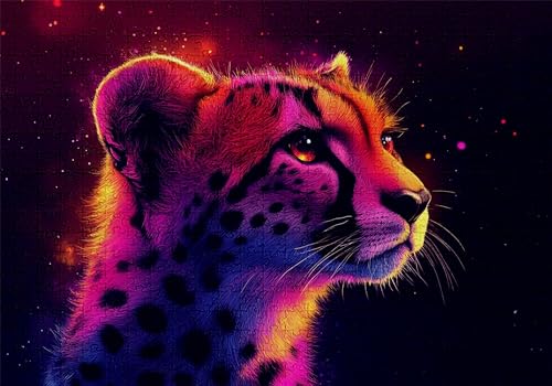 Puzzle 500 Teile Niedlich Puzzle Erwachsene Anspruchsvol Impossible Rätsel Leopard 52x38cm DIY Kit Classic Holz Jigsaw für Erwachsene und Kinder ab 14 Jahren, Auch Geschenke für Frauen Männer C-654 Puzzle 500 Teile Niedlich Puzzle Erwachsene Anspruchsvol Impossible Rätsel Leopard 52x38cm DIY Kit Classic Holz Jigsaw für Erwachsene und Kinder ab 14 Jahren, Auch Geschenke für Frauen Männer C-654 von Jaalinng