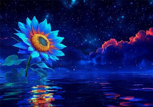 Puzzle 500 Teile Sonnenblume Puzzle Erwachsene Anspruchsvol Impossible Rätsel Sternenhimmel 52x38cm DIY Classic Holz Jigsaw für Erwachsene und Kinder ab 14 Jahren, Auch Geschenke Frauen Männer C-140 Puzzle 500 Teile Sonnenblume Puzzle Erwachsene Anspruchsvol Impossible Rätsel Sternenhimmel 52x38cm DIY Classic Holz Jigsaw für Erwachsene und Kinder ab 14 Jahren, Auch Geschenke Frauen Männer C-140 von Jaalinng