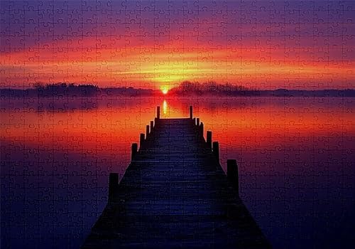 Puzzle 500 Teile Sonnenuntergang Puzzle Erwachsene Anspruchsvol Impossible Rätsel Landschaft 52x38cm DIY Classic Holz Jigsaw für Erwachsene und Kinder ab 14 Jahren, Auch Geschenke Frauen Männer C-237 Puzzle 500 Teile Sonnenuntergang Puzzle Erwachsene Anspruchsvol Impossible Rätsel Landschaft 52x38cm DIY Classic Holz Jigsaw für Erwachsene und Kinder ab 14 Jahren, Auch Geschenke Frauen Männer C-237 von Jaalinng