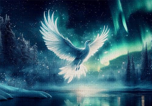 Puzzle 500 Teile Vogel Puzzle Erwachsene Anspruchsvol Impossible Rätsel Aurora 52x38cm DIY Classic Holz Jigsaw für Erwachsene und Kinder ab 14 Jahren, Verfügbar Als Geschenke für Frauen Männer C-488 Puzzle 500 Teile Vogel Puzzle Erwachsene Anspruchsvol Impossible Rätsel Aurora 52x38cm DIY Classic Holz Jigsaw für Erwachsene und Kinder ab 14 Jahren, Verfügbar Als Geschenke für Frauen Männer C-488 von Jaalinng