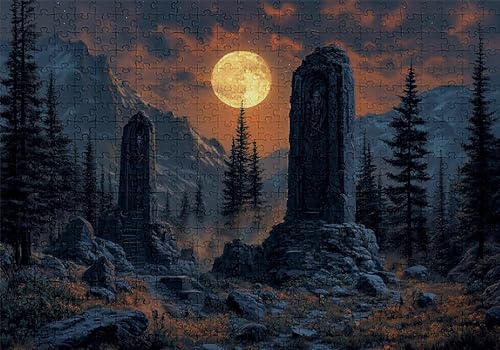 Puzzle 5000 Teile Berg Puzzle Erwachsene Anspruchsvol Impossible Rätsel Mond 156x105cm DIY Classic Holz Jigsaw für Erwachsene und Kinder ab 14 Jahren, Verfügbar Als Geschenke für Frauen Männer C-451 Puzzle 5000 Teile Berg Puzzle Erwachsene Anspruchsvol Impossible Rätsel Mond 156x105cm DIY Classic Holz Jigsaw für Erwachsene und Kinder ab 14 Jahren, Verfügbar Als Geschenke für Frauen Männer C-451 von Jaalinng