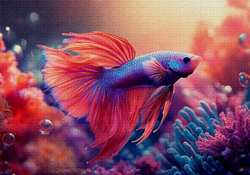 Puzzle 5000 Teile Fisch Puzzle Erwachsene Anspruchsvol Impossible Rätsel Koralle 156x105cm DIY Kit Classic Holz Jigsaw für Erwachsene und Kinder ab 14 Jahren, Auch Geschenke für Frauen Männer C-780 Puzzle 5000 Teile Fisch Puzzle Erwachsene Anspruchsvol Impossible Rätsel Koralle 156x105cm DIY Kit Classic Holz Jigsaw für Erwachsene und Kinder ab 14 Jahren, Auch Geschenke für Frauen Männer C-780 von Jaalinng
