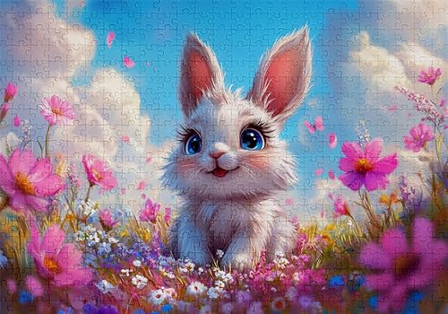 Puzzle 5000 Teile Karikatur Puzzle Erwachsene Anspruchsvol Impossible Rätsel Kaninchen 156x105cm DIY Classic Holz Jigsaw für Erwachsene und Kinder ab 14 Jahren, Auch Geschenke für Frauen Männer C-687 Puzzle 5000 Teile Karikatur Puzzle Erwachsene Anspruchsvol Impossible Rätsel Kaninchen 156x105cm DIY Classic Holz Jigsaw für Erwachsene und Kinder ab 14 Jahren, Auch Geschenke für Frauen Männer C-687 von Jaalinng
