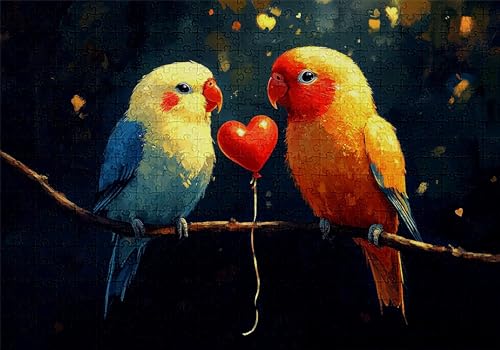 Puzzle 5000 Teile Papagei Puzzle Erwachsene Anspruchsvol Impossible Rätsel Liebe 156x105cm DIY Kit Classic Holz Jigsaw für Erwachsene und Kinder ab 14 Jahren, Auch Geschenke für Frauen Männer C-941 Puzzle 5000 Teile Papagei Puzzle Erwachsene Anspruchsvol Impossible Rätsel Liebe 156x105cm DIY Kit Classic Holz Jigsaw für Erwachsene und Kinder ab 14 Jahren, Auch Geschenke für Frauen Männer C-941 von Jaalinng