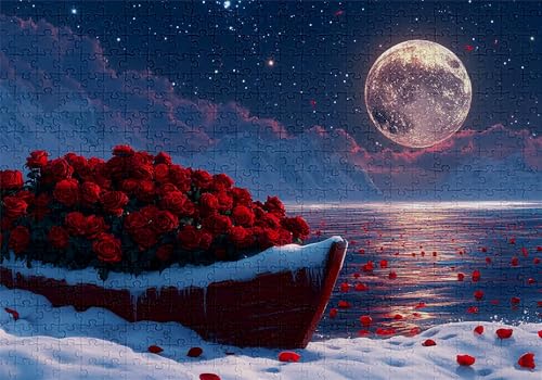 Puzzle 5000 Teile Rose Puzzle Erwachsene Anspruchsvol Impossible Rätsel Mond 156x105cm DIY Classic Holz Jigsaw für Erwachsene und Kinder ab 14 Jahren, Verfügbar Als Geschenke für Frauen Männer C-718 Puzzle 5000 Teile Rose Puzzle Erwachsene Anspruchsvol Impossible Rätsel Mond 156x105cm DIY Classic Holz Jigsaw für Erwachsene und Kinder ab 14 Jahren, Verfügbar Als Geschenke für Frauen Männer C-718 von Jaalinng