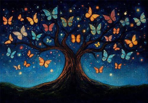 Puzzle 5000 Teile Schmetterling Puzzle Erwachsene Anspruchsvol Impossible Rätsel Baum 156x105cm DIY Classic Holz Jigsaw für Erwachsene und Kinder ab 14 Jahren, Auch Geschenke für Frauen Männer C-895 Puzzle 5000 Teile Schmetterling Puzzle Erwachsene Anspruchsvol Impossible Rätsel Baum 156x105cm DIY Classic Holz Jigsaw für Erwachsene und Kinder ab 14 Jahren, Auch Geschenke für Frauen Männer C-895 von Jaalinng