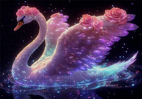 Puzzle 5000 Teile Schwan Puzzle Erwachsene Anspruchsvol Impossible Rätsel Blumen 156x105cm DIY Kit Classic Holz Jigsaw für Erwachsene und Kinder ab 14 Jahren, Auch Geschenke für Frauen Männer C-588 Puzzle 5000 Teile Schwan Puzzle Erwachsene Anspruchsvol Impossible Rätsel Blumen 156x105cm DIY Kit Classic Holz Jigsaw für Erwachsene und Kinder ab 14 Jahren, Auch Geschenke für Frauen Männer C-588 von Jaalinng