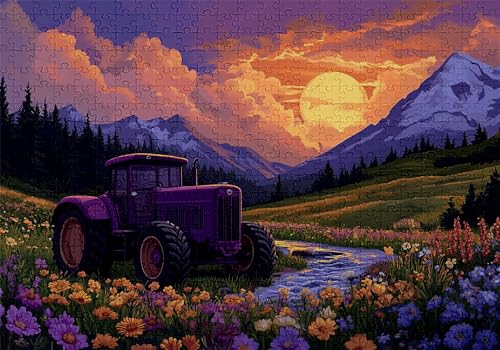 Puzzle 5000 Teile Traktor Puzzle Erwachsene Anspruchsvol Impossible Rätsel Sonnenuntergang 156x105cm DIY Classic Holz Jigsaw für Erwachsene und Kinder ab 14 Jahren, Auch Geschenke Frauen Männer C-833 Puzzle 5000 Teile Traktor Puzzle Erwachsene Anspruchsvol Impossible Rätsel Sonnenuntergang 156x105cm DIY Classic Holz Jigsaw für Erwachsene und Kinder ab 14 Jahren, Auch Geschenke Frauen Männer C-833 von Jaalinng
