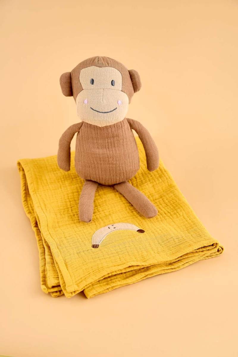 Jabadabado Buddy Monkey Mit Decke Jabadabado Buddy Monkey Mit Decke von Jabadabado