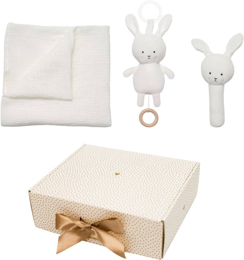 Jabadabado Bunny Decke Geschenkset, Weiß von Jabadabado