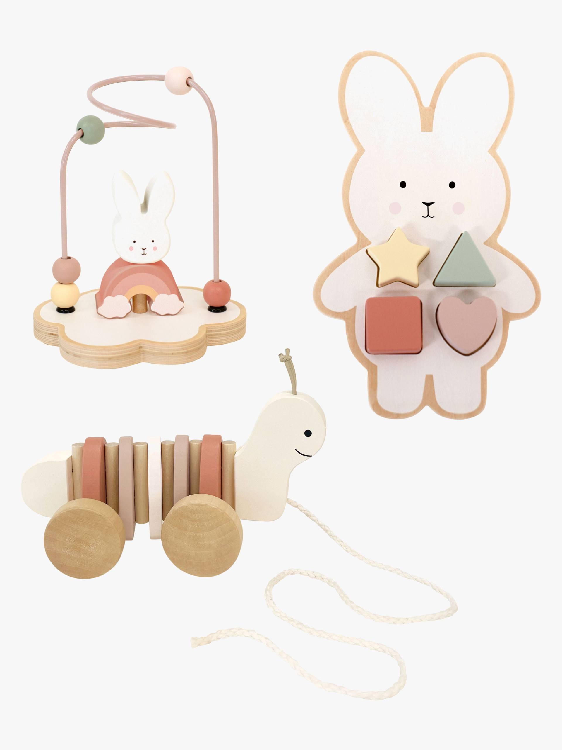 Jabadabado Bunny Geschenkset, Babyspielzeug von Jabadabado