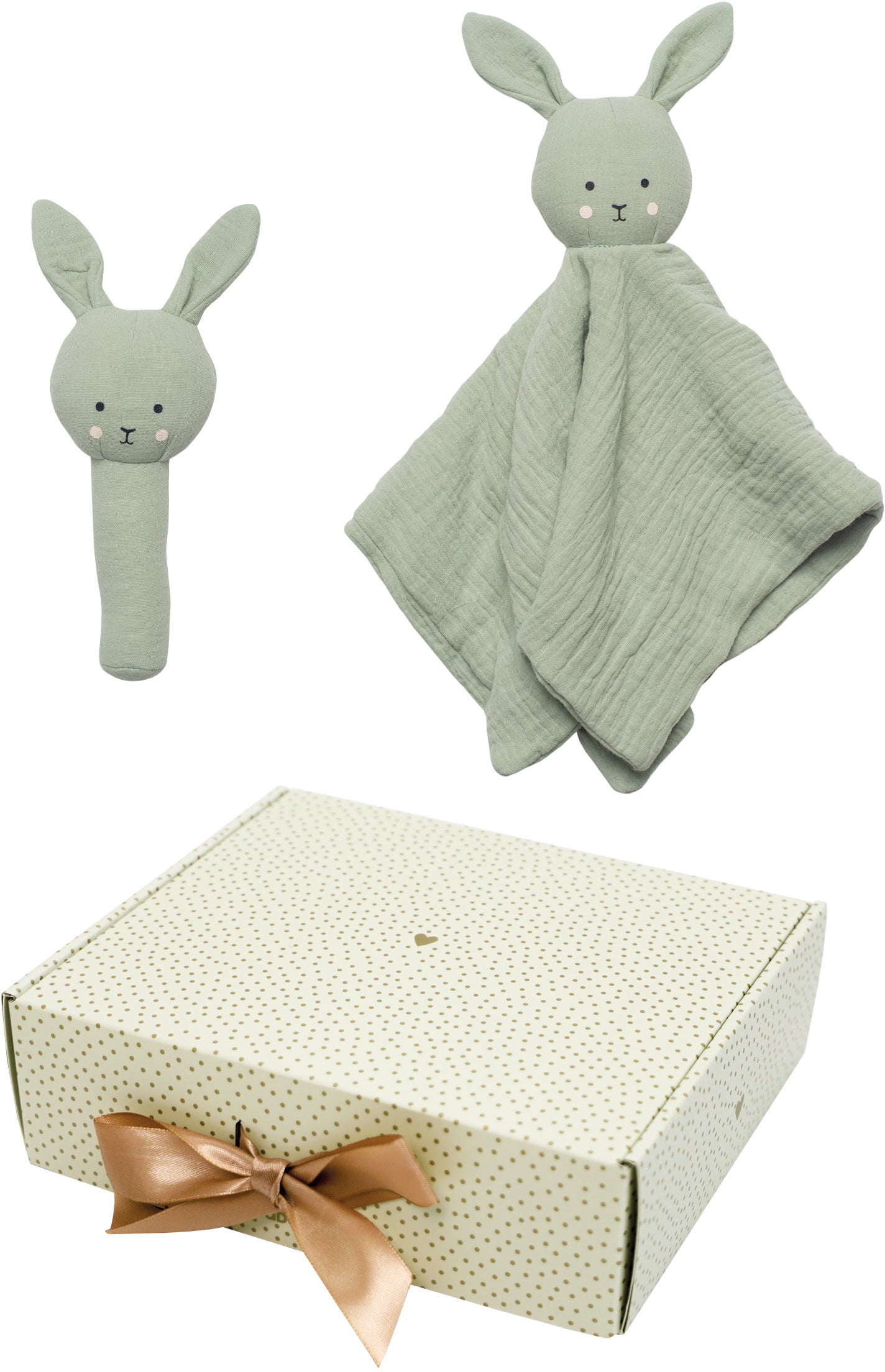 Jabadabado Bunny Rassel Geschenkset, Grün von Jabadabado
