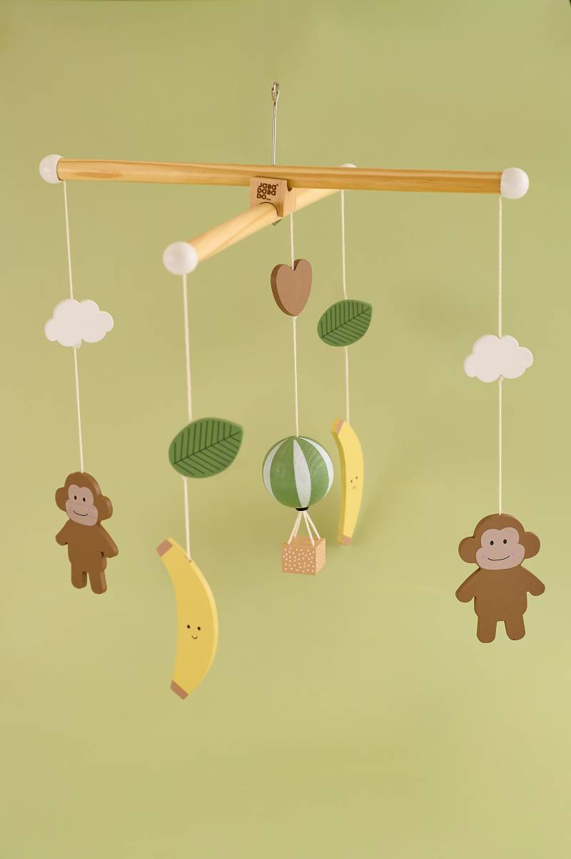 Jabadabado Mobile Aus Holz, Monkey Jabadabado Mobile Aus Holz, Monkey von Jabadabado