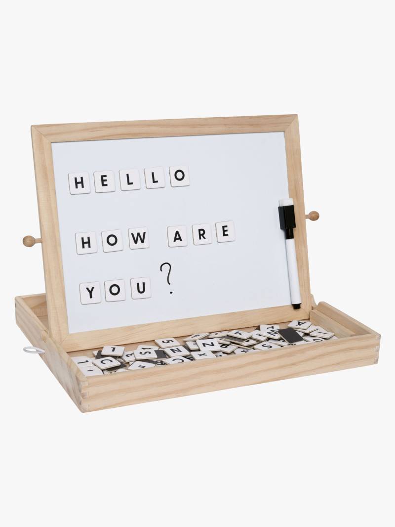 Jabadabado Spielen &  Lernen Box mit Buchstaben &  Zahlen, Babyspielzeug von Jabadabado