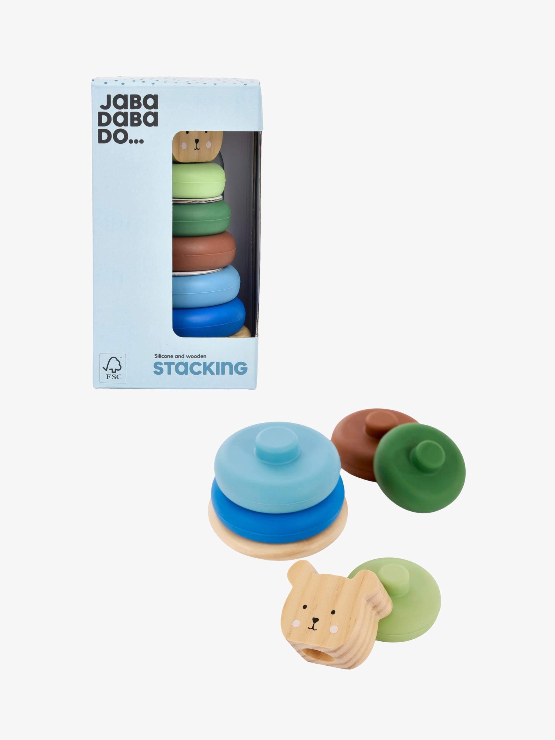Jabadabado Teddy Stapelspielzeug, Mehrfarbig, Babyspielzeug Jabadabado Teddy Stapelspielzeug, Mehrfarbig, Babyspielzeug von Jabadabado