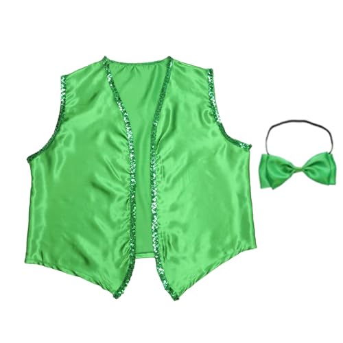 Jacekee St. Patrick's Day-Party-Outfits, St. Patricks Day-Kostümset,St. Patricks Day-Outfits | Feiertagsparty-Outfit für St. Patrick's Day-Dekorationen und Partyzubehör, Feiertagskostüme von Jacekee
