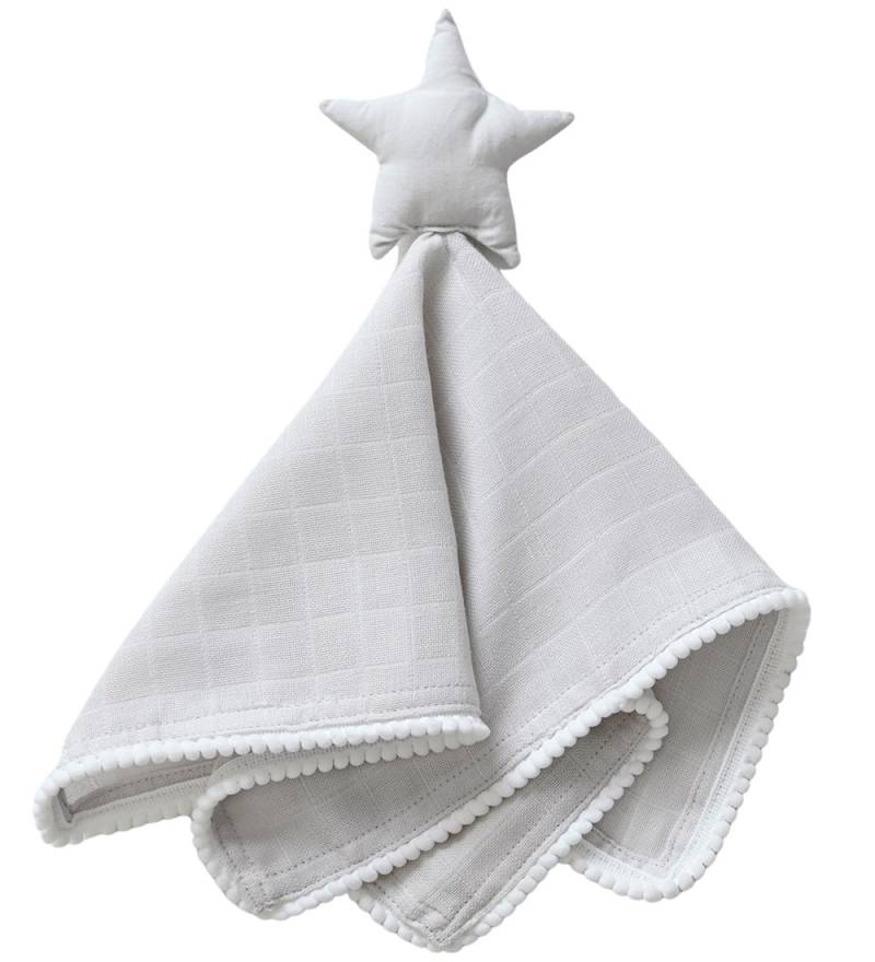 Jack o Juno Schmusetuch - Musselin - Kuschelig Star - Fair Grey - Jack o Juno - One Size - Schmusetücher Jack o Juno Schmusetuch - Musselin - Kuschelig Star - Fair Grey - Jack o Juno - One Size - Schmusetücher von Jack o Juno