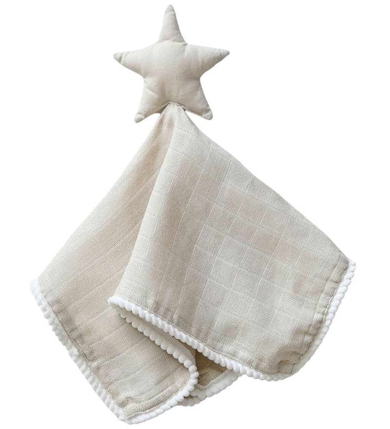 Jack o Juno Schmusetuch - Musselin - Kuschelig Star - Sand - Jack o Juno - One Size - Schmusetücher Jack o Juno Schmusetuch - Musselin - Kuschelig Star - Sand - Jack o Juno - One Size - Schmusetücher von Jack o Juno