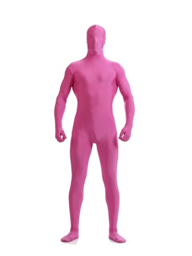 Jackolume Ganzkörperanzug für Herren und Damen, dehnbares Kostüm, Unisex, Erwachsene, zweite Haut, Zentai, enttäuschender Overall, unsichtbarer Einteiler, Bodysuits für Halloween, Cosplay, Party, Rose Jackolume Ganzkörperanzug für Herren und Damen, dehnbares Kostüm, Unisex, Erwachsene, zweite Haut, Zentai, enttäuschender Overall, unsichtbarer Einteiler, Bodysuits für Halloween, Cosplay, Party, Rose von Jackolume