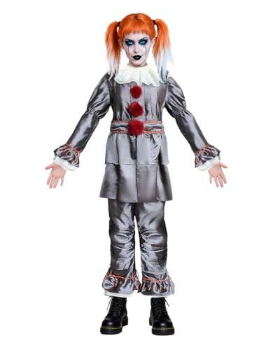 Jackolume Halloween It Evil Clown-Kostüm für Erwachsene, Herren und Damen, gruseliger Killer, tanzender Clown, Cosplay-Outfits, Horror-Film, Verkleidung für Karneval, Bühne von Jackolume