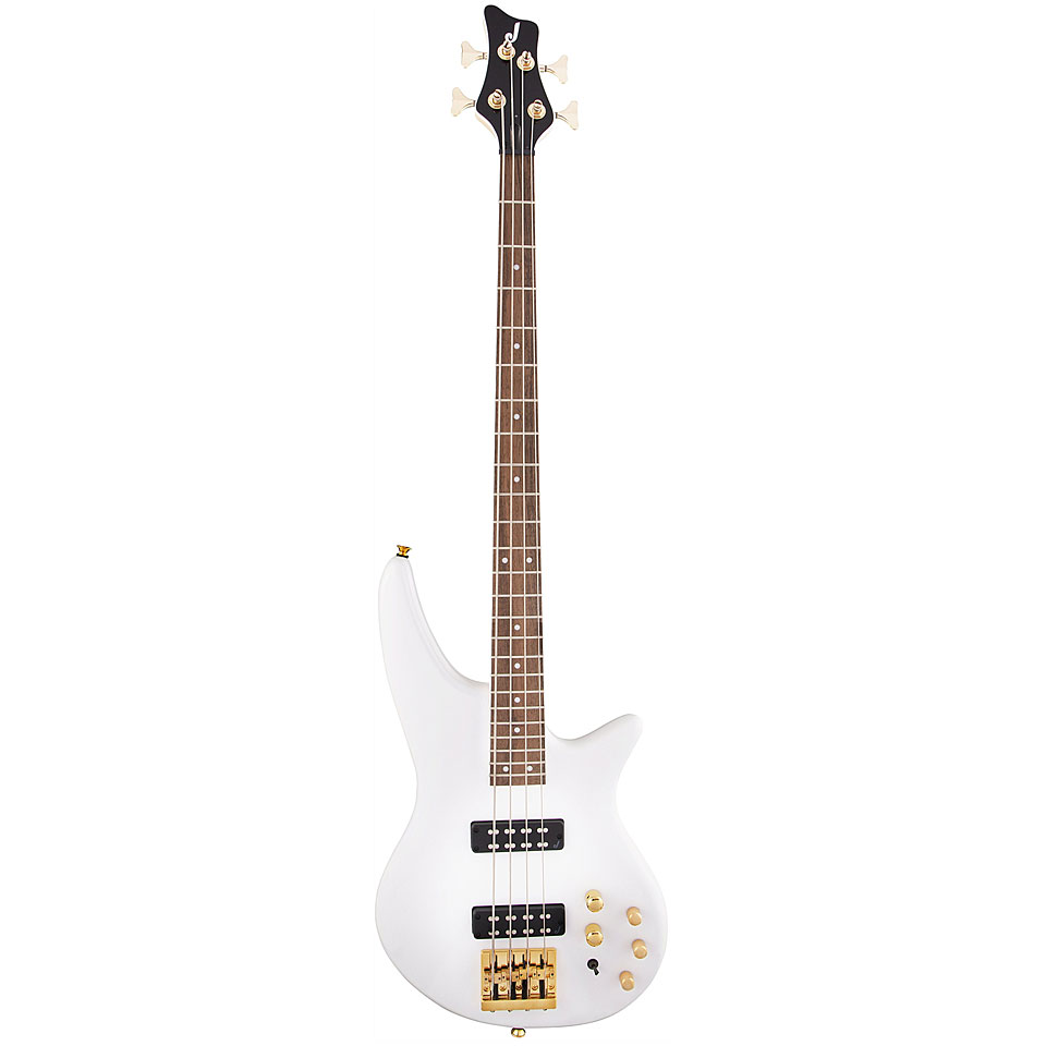 Jackson JS Series Spectra Bass JS3 WHT Gold E-Bass von Jackson