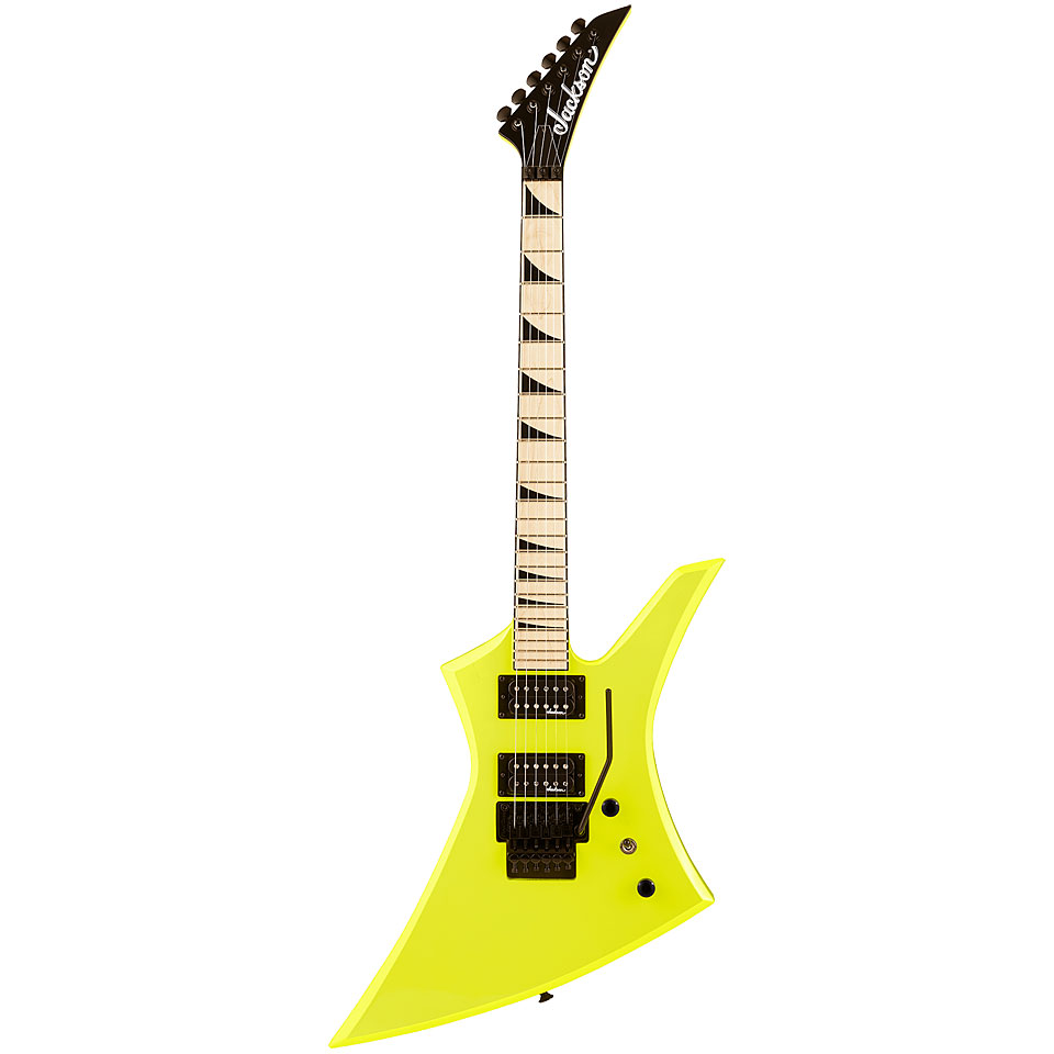 Jackson Kelly KEXM Neon Yellow E-Gitarre von Jackson