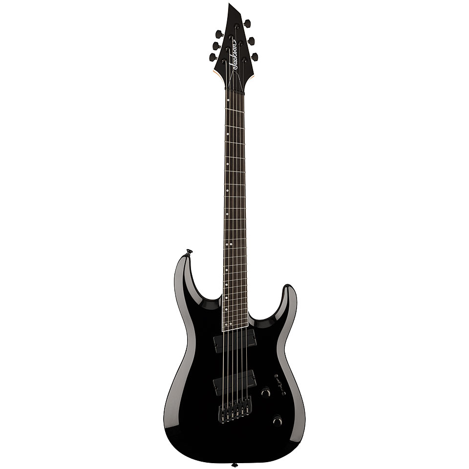 Jackson PRO PLUS Dinky MDK 6 MS Gloss Black E-Gitarre Jackson PRO PLUS Dinky MDK 6 MS Gloss Black E-Gitarre von Jackson