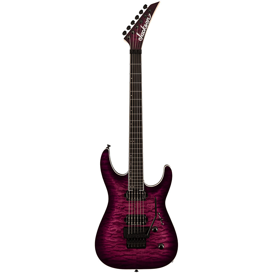 Jackson PRO PLUS SRS Dinky DKAQ Purple Burst E-Gitarre Jackson PRO PLUS SRS Dinky DKAQ Purple Burst E-Gitarre von Jackson
