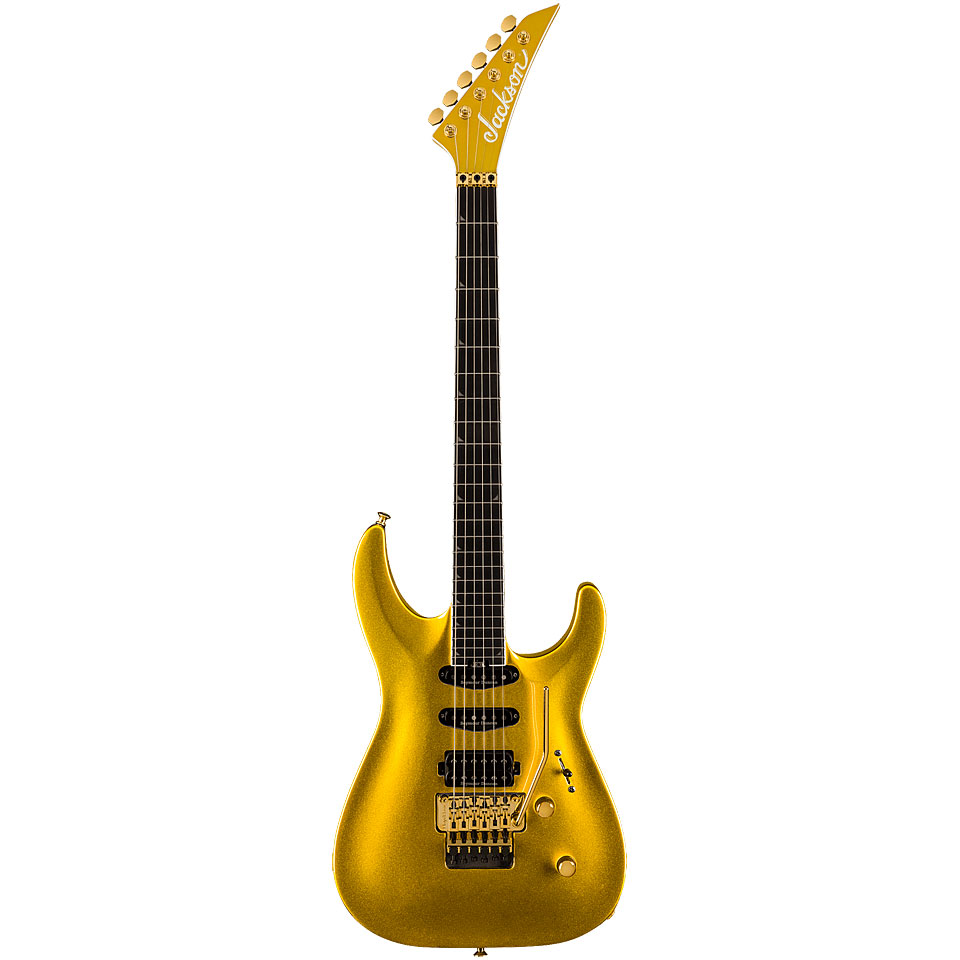 Jackson PRO PLUS SRS Soloist SLA3 Gold Bullion E-Gitarre von Jackson