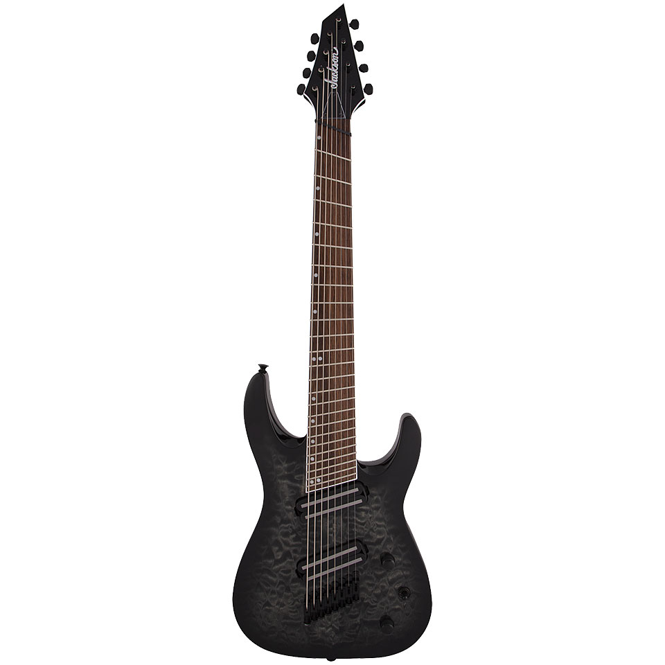 Jackson SLATX8 QM MS TR BLK BRST E-Gitarre Jackson SLATX8 QM MS TR BLK BRST E-Gitarre von Jackson