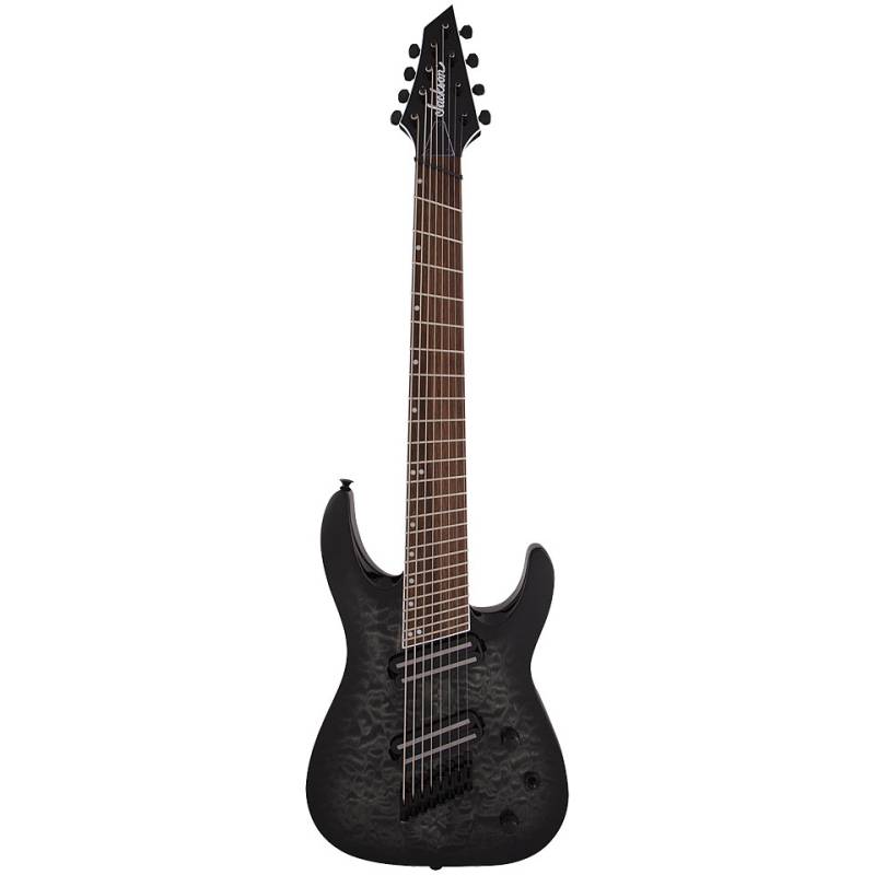 Jackson SLATX8 QM MS TR BLK BRST E-Gitarre von Jackson