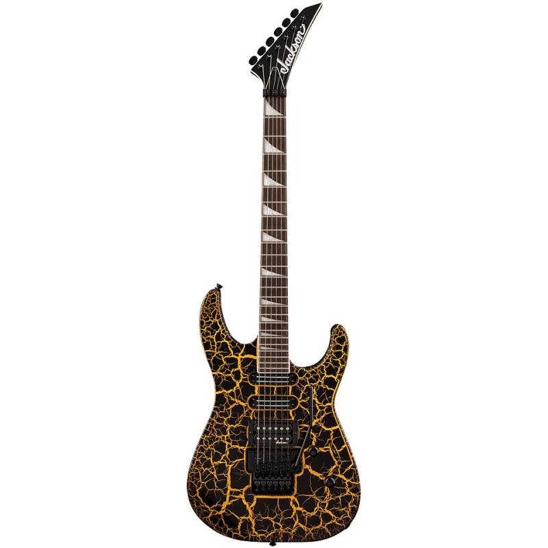 Jackson X-Series Soloist SL3X DX Yellow Crackle E-Gitarre von Jackson