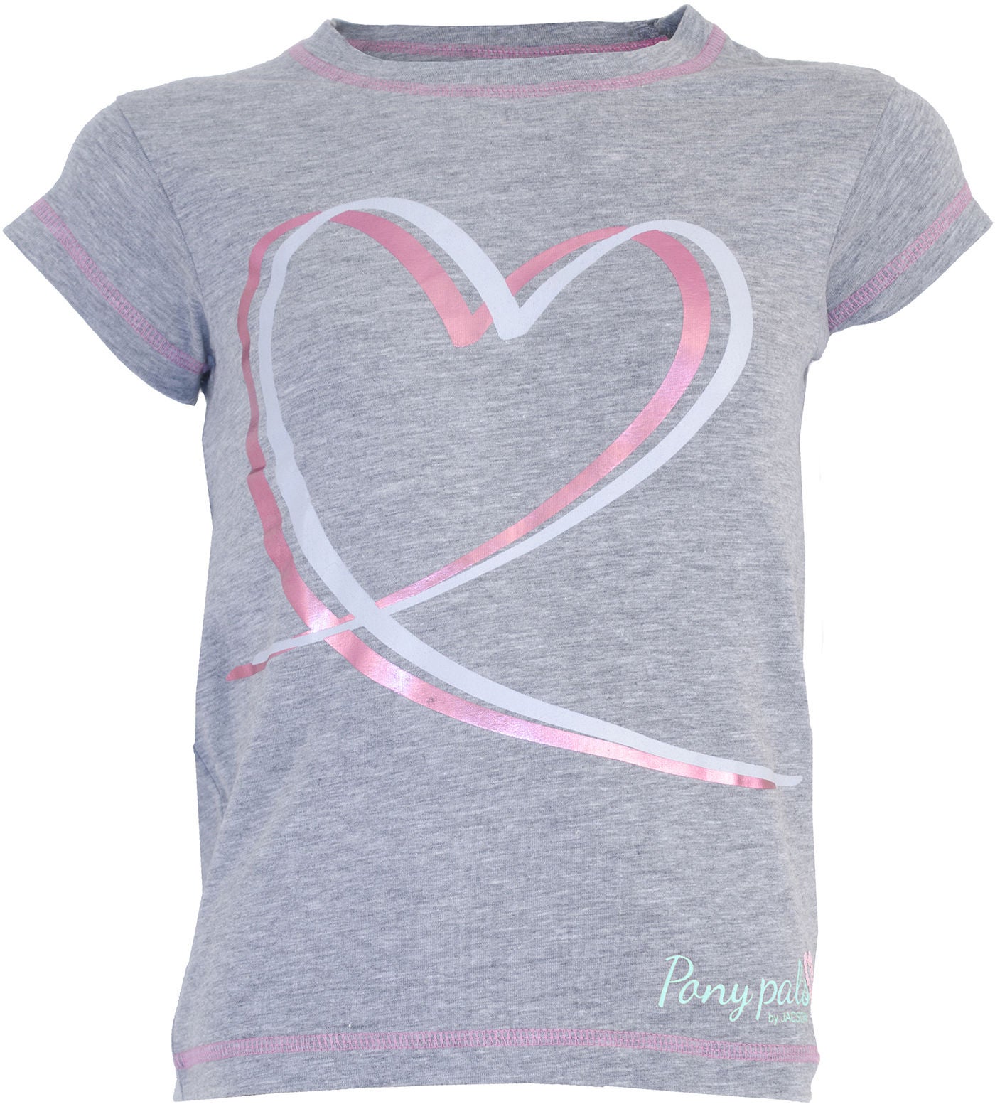 Jacson Pony Pals T-Shirt, Grau 110 Jacson Pony Pals T-Shirt, Grau 110 von Jacson