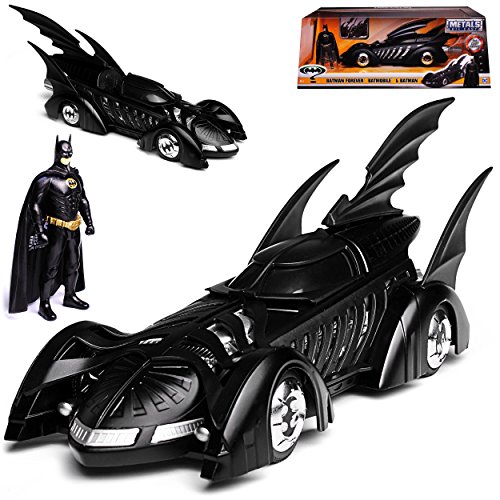 Batmobile und Batman Batman Forver mit Figur 1/24 Jada Modell Auto Batmobile und Batman Batman Forver mit Figur 1/24 Jada Modell Auto von Jada Toys