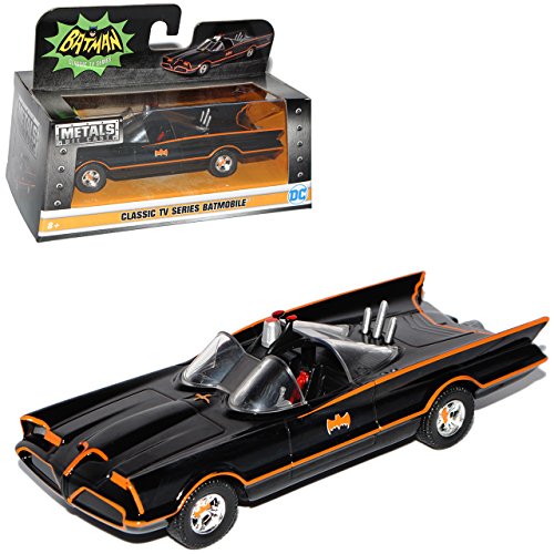 Batmobile und Batman Classic TV Serie 1/32 Jada Modell Auto mit individiuellem Wunschkennzeichen Batmobile und Batman Classic TV Serie 1/32 Jada Modell Auto mit individiuellem Wunschkennzeichen von Jada Toys