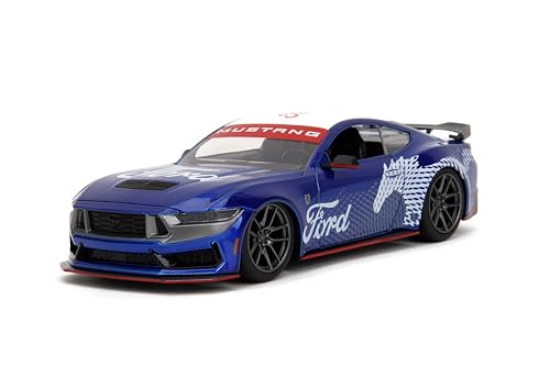 Big Time Muscle 1:24 2024 Ford Mustang GT Dark Horse Die-Cast Auto, Spielzeug für Kinder und Erwachsene von Jada Toys