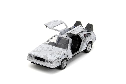 Dickie Toys Dlorean Rückkehr in die Gefrorene Zukunft, 1:32, Mehrfarbig (253252038) von Dickie Toys
