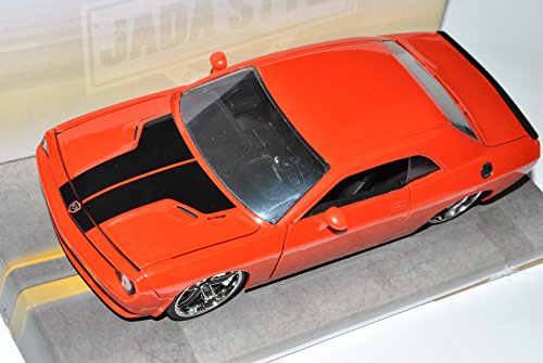 Dodge Challenger SRT8 LC Coupe Orange Ab 2008 1/24 Jada Modell Auto von Jada Toys