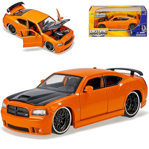 Dodge Charger Srt8 2006 Orange Tuning 1/24 Jada Modellauto Modell Auto Sonderangebot Dodge Charger Srt8 2006 Orange Tuning 1/24 Jada Modellauto Modell Auto Sonderangebot von Jada Toys