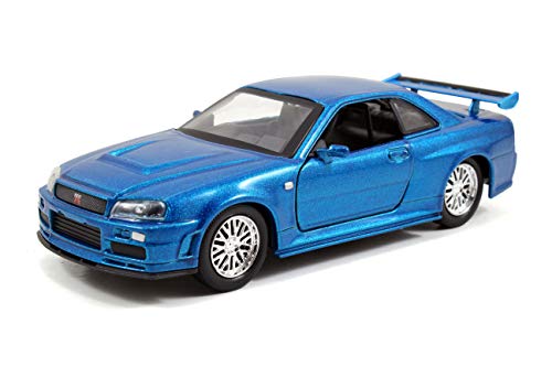Fast & Furious Diecast Modell 1/32 2002 Nissan Skyline GTR R34 *blau* Fast & Furious Diecast Modell 1/32 2002 Nissan Skyline GTR R34 *blau* von Unbekannt