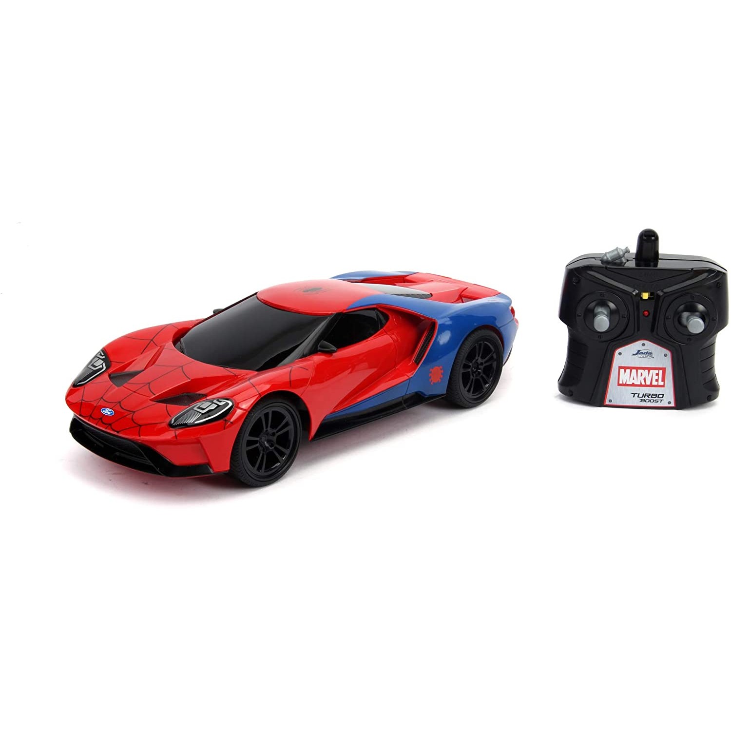 Ferngesteuertes Auto Jada Toys Marvel Spiderman 2017 Ford GT von Jada Toys
