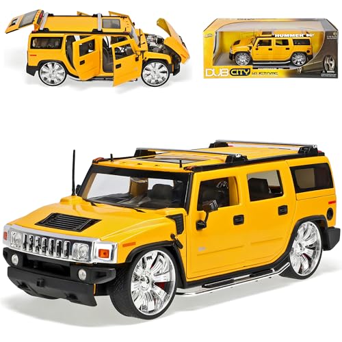 Hummer H2 H 2 SUV Gelb 1/18 Jada Modellauto Modell Auto Sonderangebot Hummer H2 H 2 SUV Gelb 1/18 Jada Modellauto Modell Auto Sonderangebot von Jada Toys