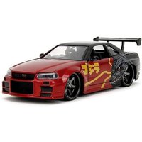 JADA TOYS Godzilla Nissan GTR Fertigmodell PKW Modell JADA TOYS Godzilla Nissan GTR Fertigmodell PKW Modell von Jada Toys