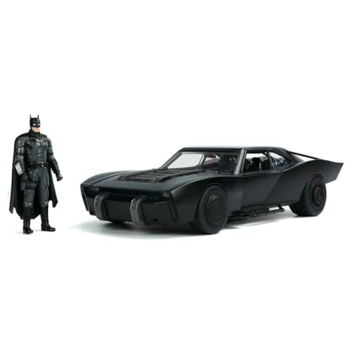 Jada Toys 253216002, Schwarz Batmobile Auto, Ab 8 Jahren, Metall, Estándar von Jada