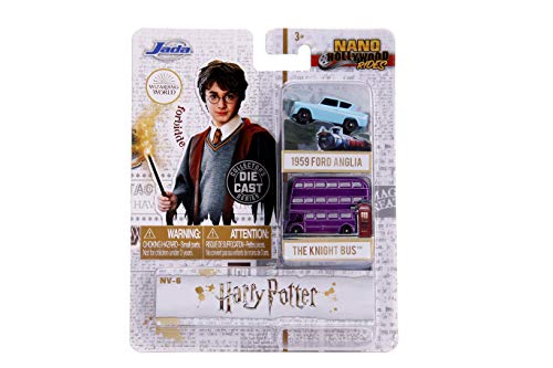 Jada 31719 Hollywood Rides Harry Potter Nano 2 Fahrzeugset von Jada Toys