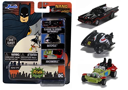 Jada 31988 Batman Classic Model Collectible Miniaturauto schwarz Jada 31988 Batman Classic Model Collectible Miniaturauto schwarz von Jada
