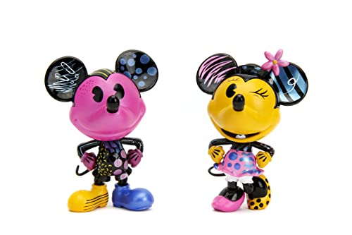 Jada Toys Mickey&Minnie Designer 4" Fig. Twin Pack Jada Toys Mickey&Minnie Designer 4" Fig. Twin Pack von Jada