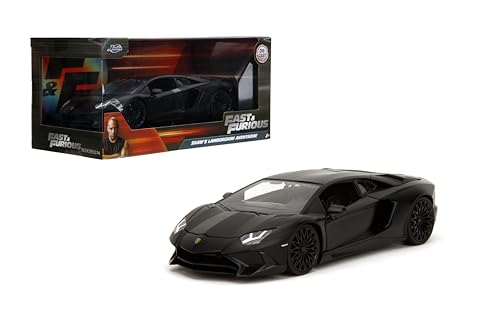 Jada Fast & Furious Shaw's Lamborghini Aventador SV - Die-Cast Vehicle, Opening Doors, Hood & Trunk, 1:24 von Jada Toys